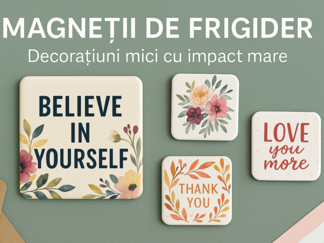 Magneti de frigider – decorațiuni mici cu impact mare