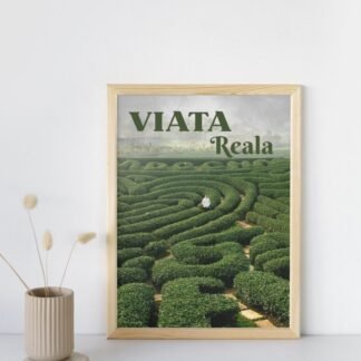 Tablou Viața Reală cu labirint simbolic pentru reconfigurare mentală