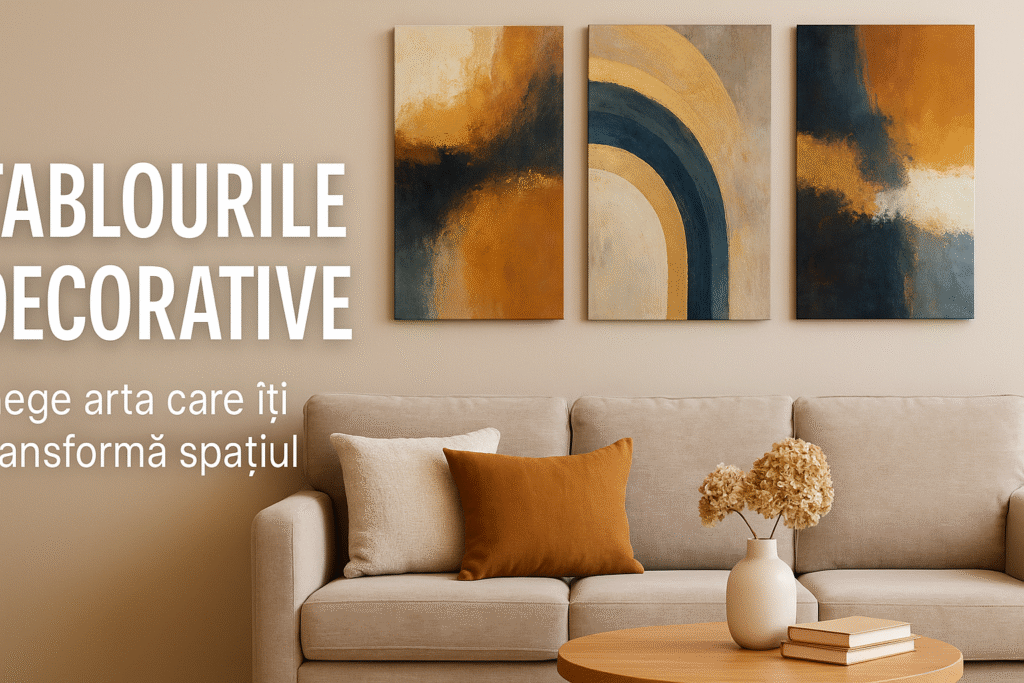 Tablouri decorative – cum le alegi și integrezi în locuința ta