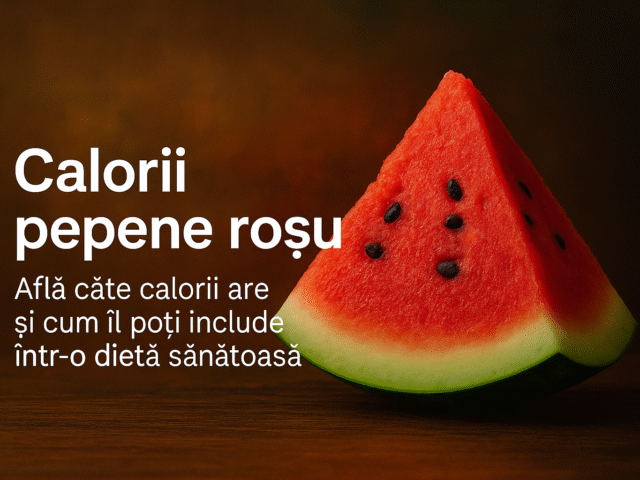 Calorii pepene roșu – Tot ce trebuie să știi despre acest fruct
