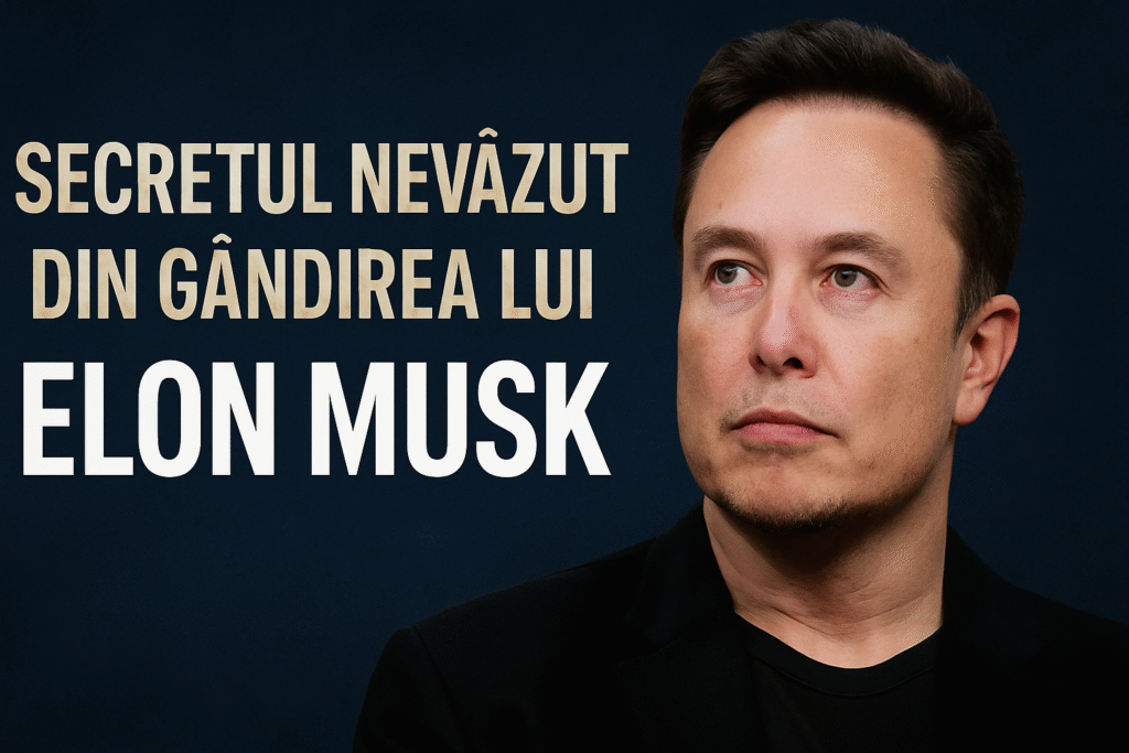 Secretul nevăzut din gândirea Elon Musk