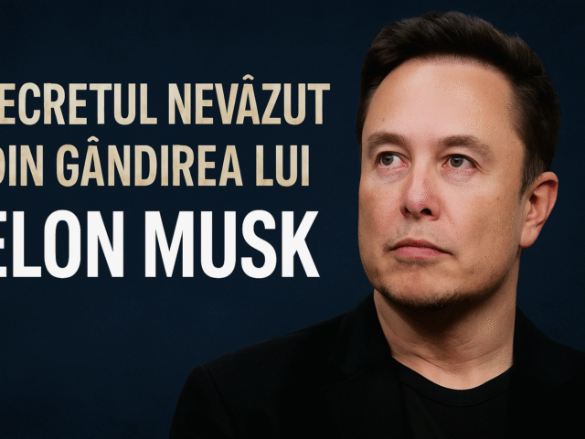 Secretul nevăzut din gândirea Elon Musk