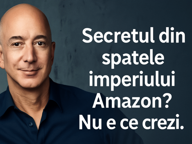 Secretul din spatele imperiului Amazon? Nu e ce crezi.