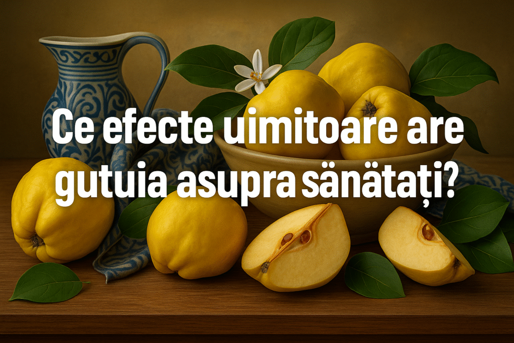 Tratament cu gutuie – Beneficii naturale pentru sănătate