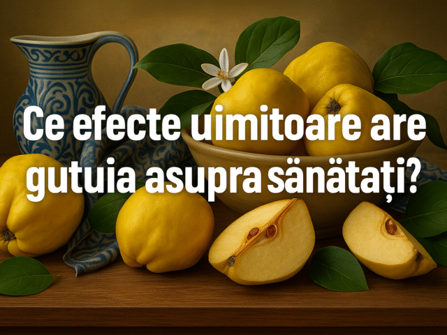 Tratament cu gutuie – Beneficii naturale pentru sănătate