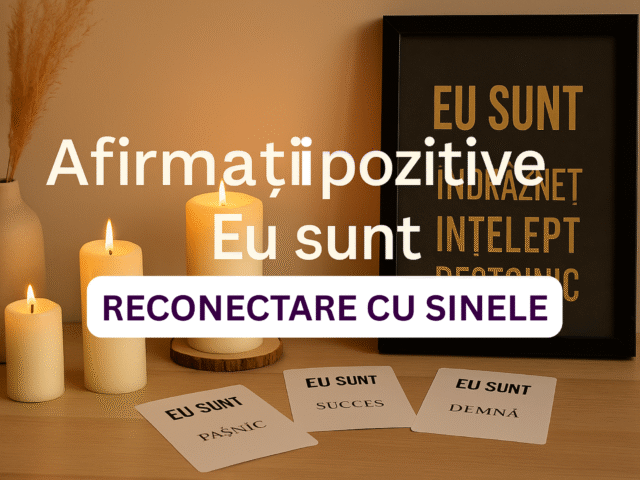 Afirmații pozitive Eu sunt – reconectare cu sinele