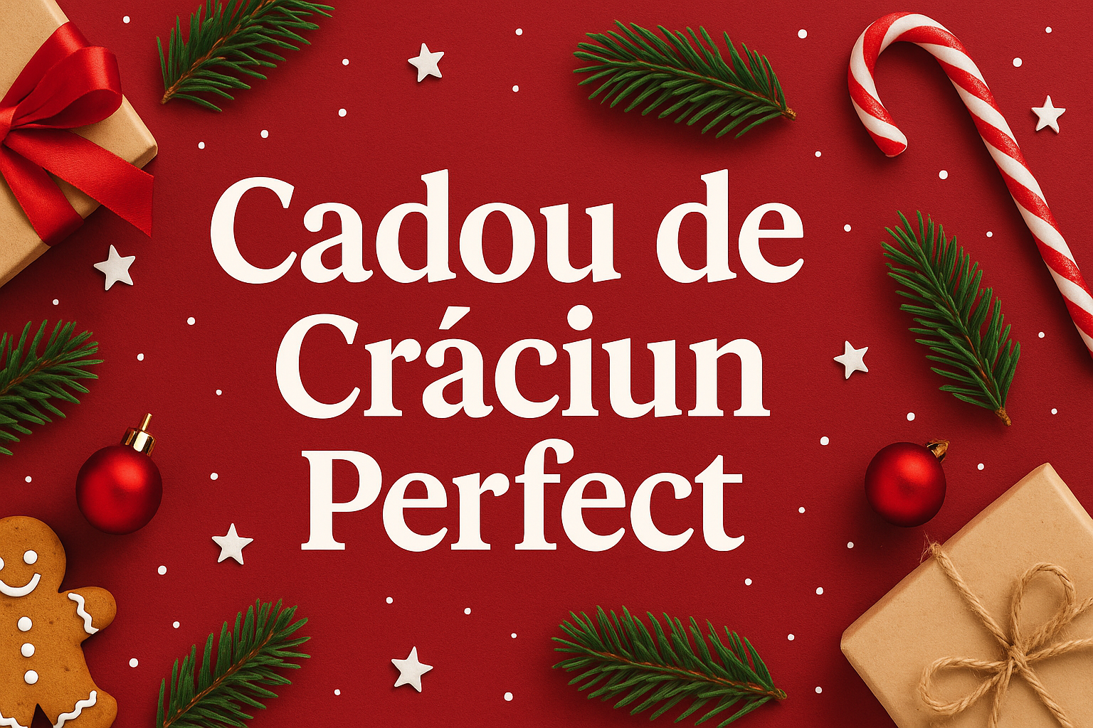 Cadou de Crăciun perfect – atractiv pentru aniversare festiva