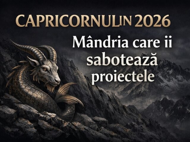 Capricornul in 2026: mândria care îi sabotează proiectele
