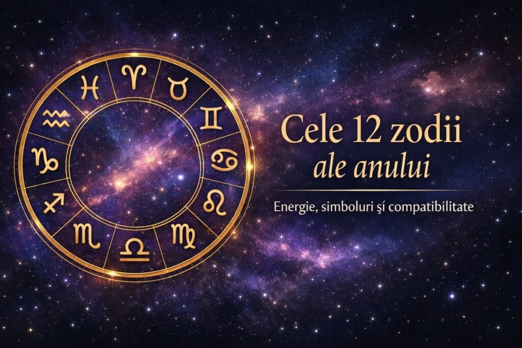 Cele 12 zodii ale anului – energie, simboluri și compatibilitate