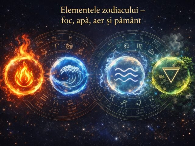 Elementele zodiacului – foc, apă, aer și pământ