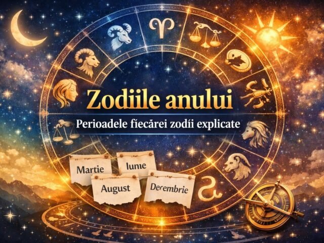 Zodiile anului – perioadele fiecărei zodii explicate clar