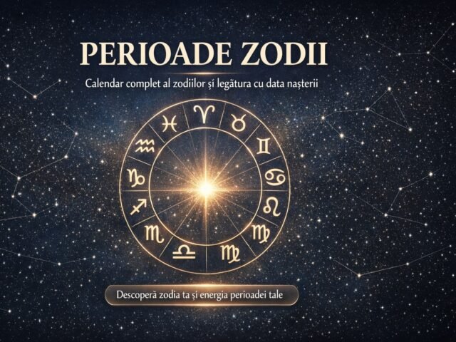 Perioade zodii – calendar complet al zodiilor pe luni