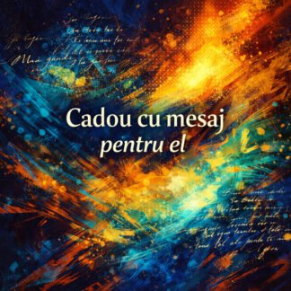 Cadou cu mesaj pentru el