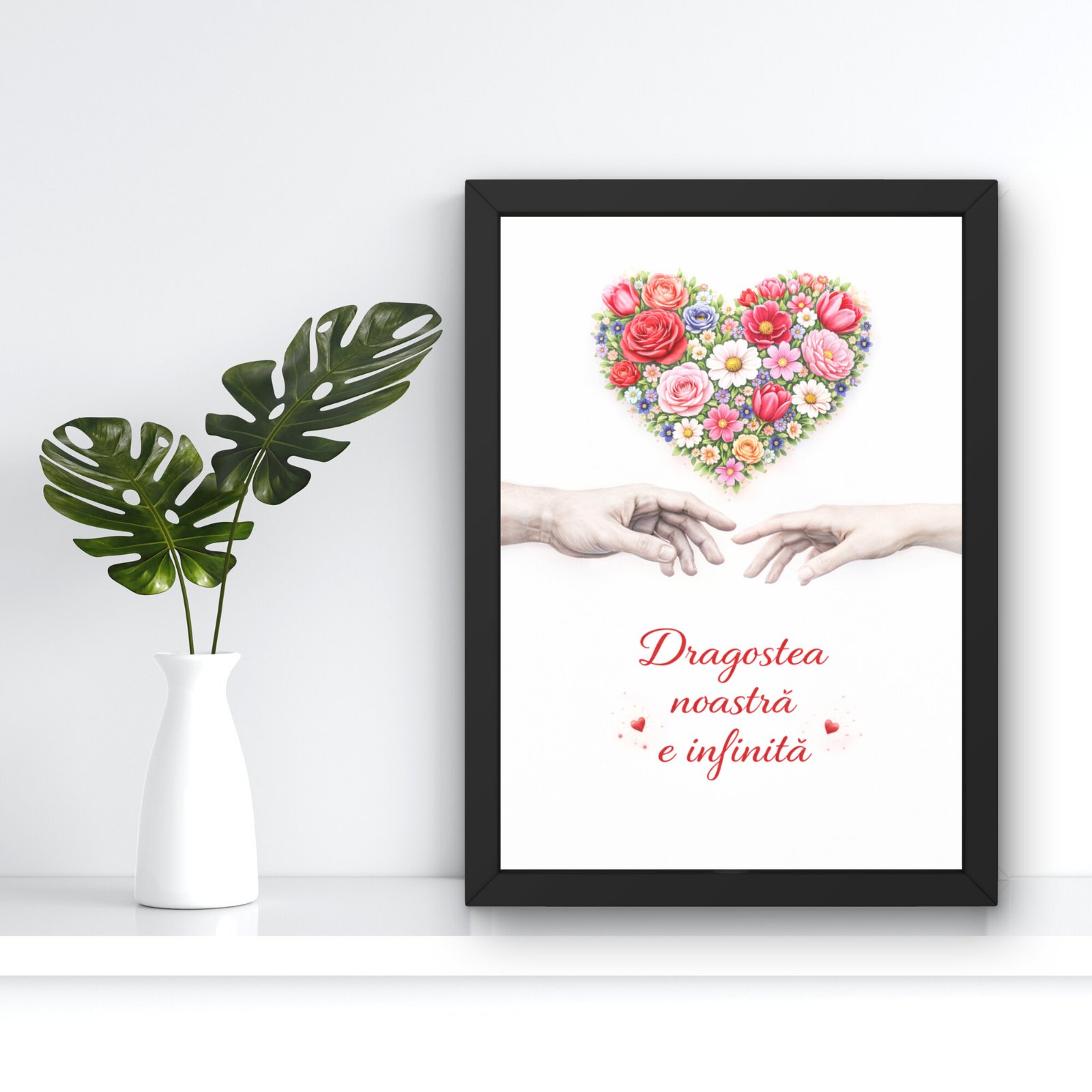 Cadou romantic pentru cuplu – Dragostea noastră e infinită - imagine 2