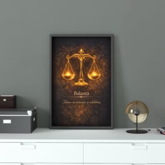 cadou simbolic balanta tablou cu simbolul armoniei