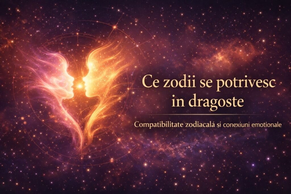 Ce zodii se potrivesc in dragoste – compatibilitate zodiacala