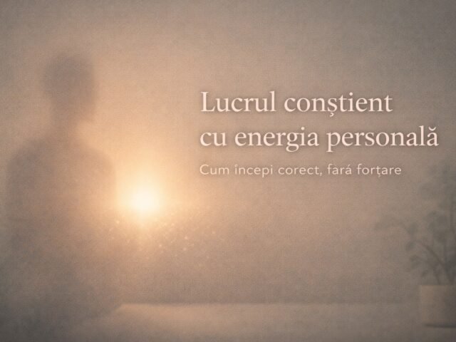 Lucrul constient cu energia personala – cum incepi corect