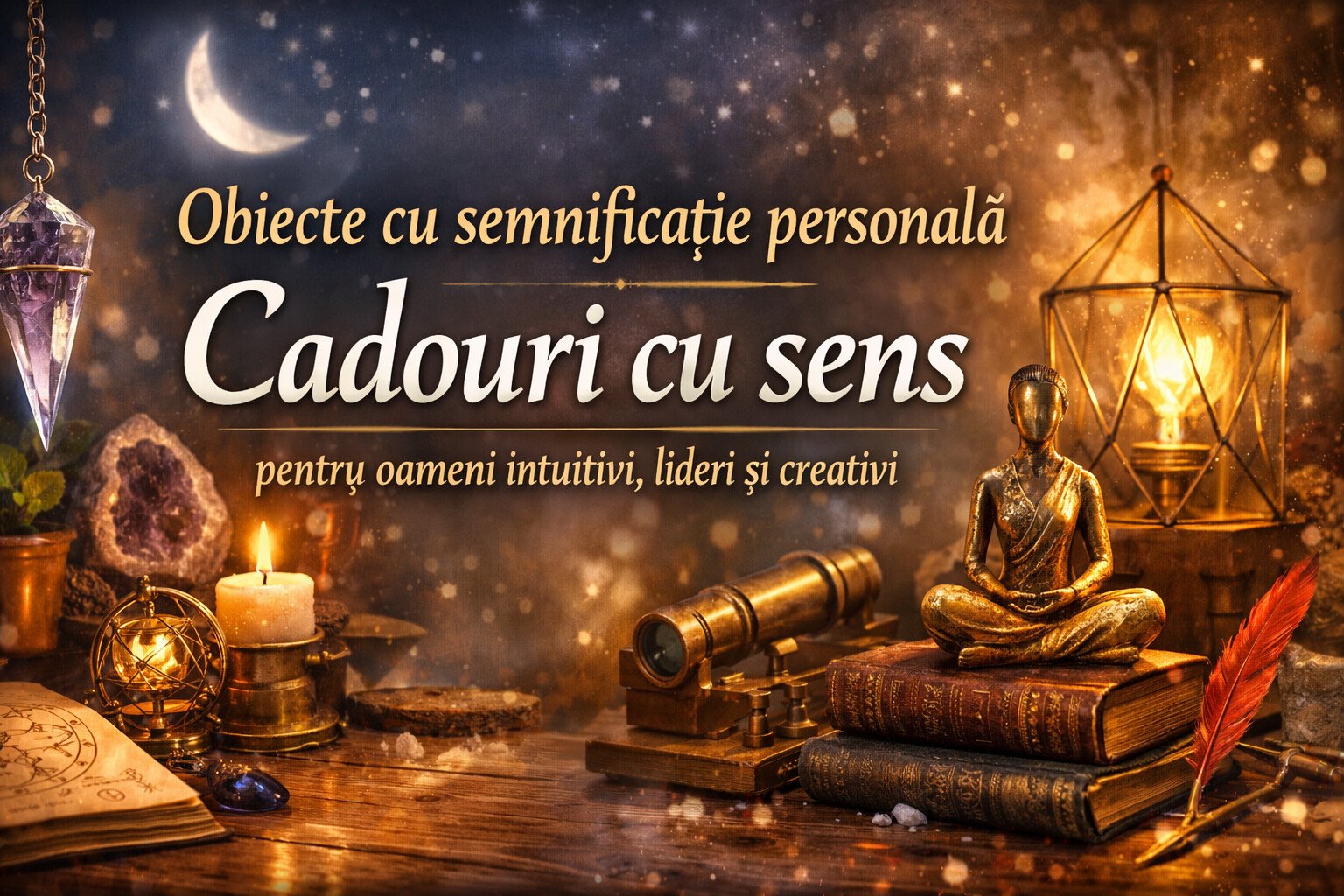 Obiecte cu semnificație personală – cadouri cu sens pentru oameni intuitivi, lideri și creativi