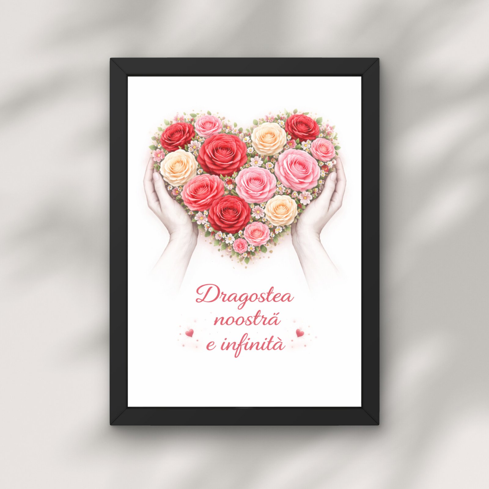 Tablou romantic pentru cuplu – Dragostea noastră e infinită - imagine 2