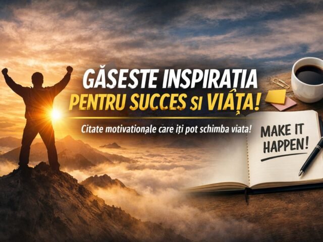 Citate motivationale – cele mai puternice mesaje