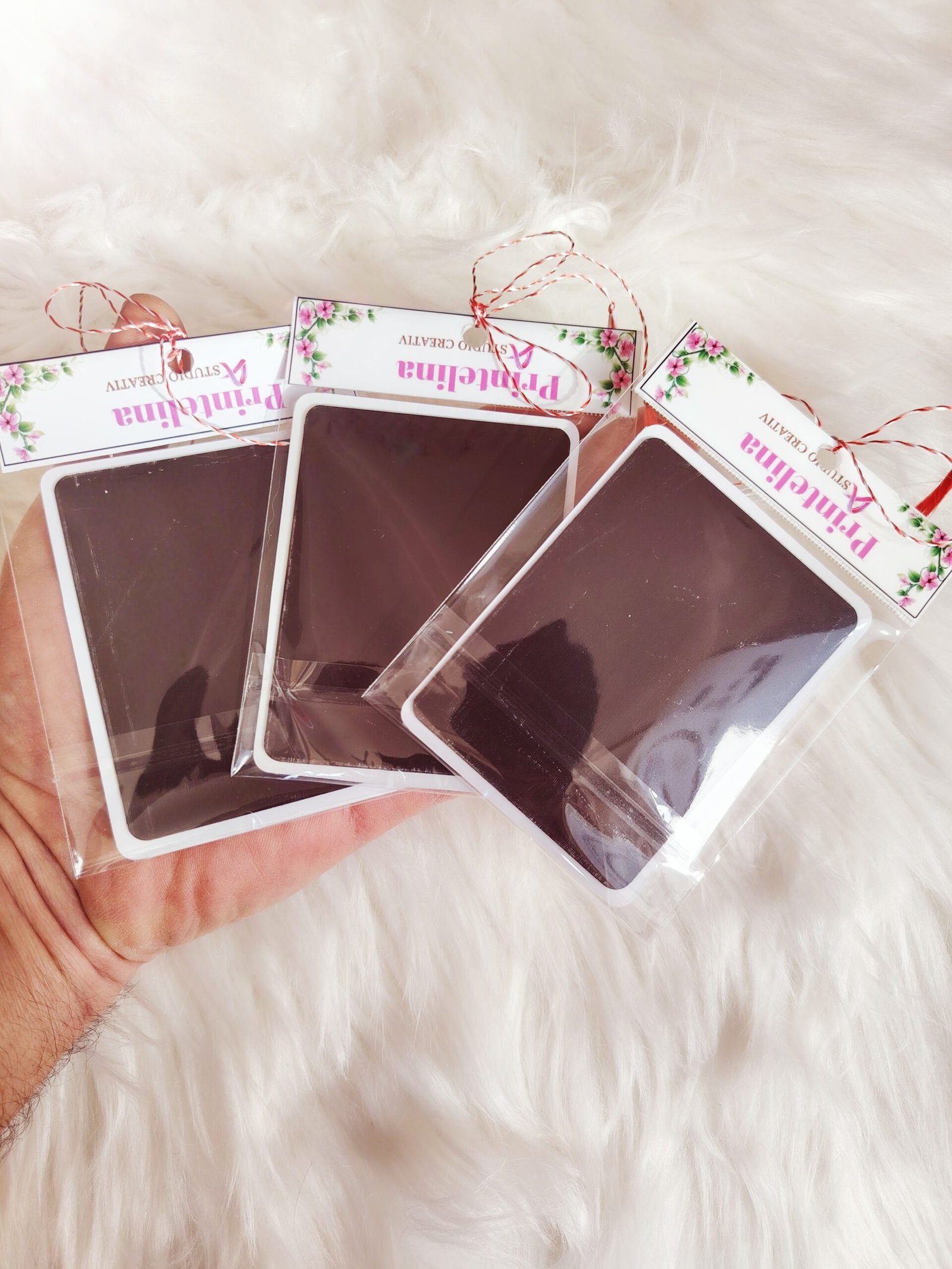 martisoare magnetice cu zodiac set de 3 vedere spate