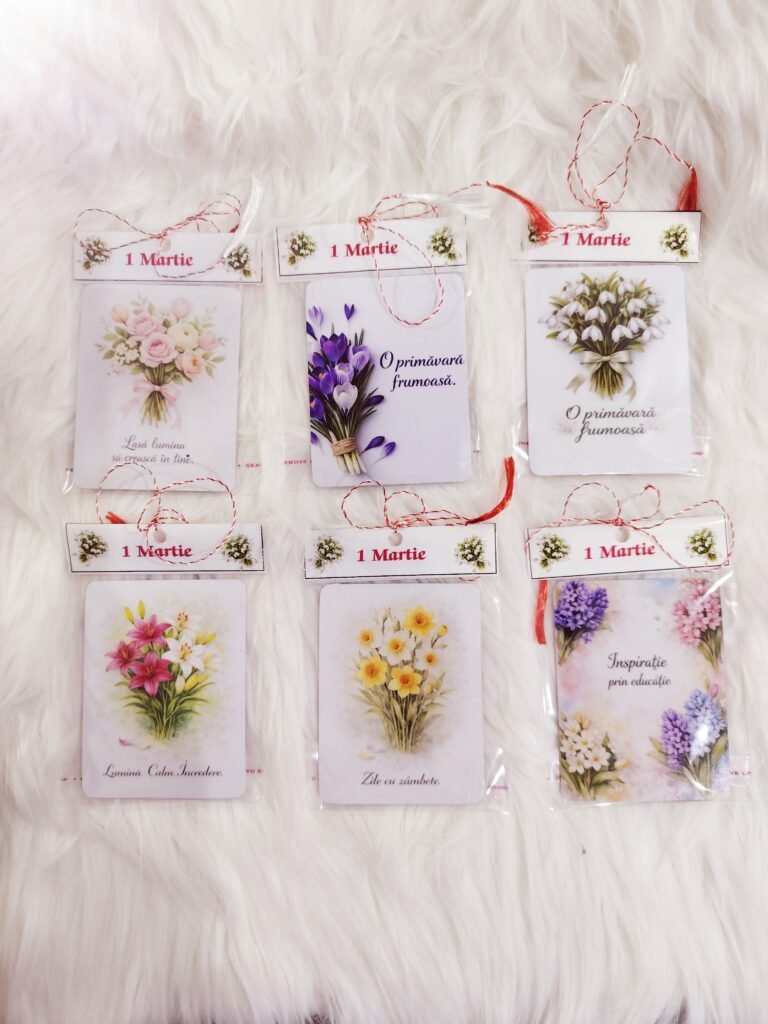Seturi martisoare homemade – Magneti 6×8 cm 1 Martie