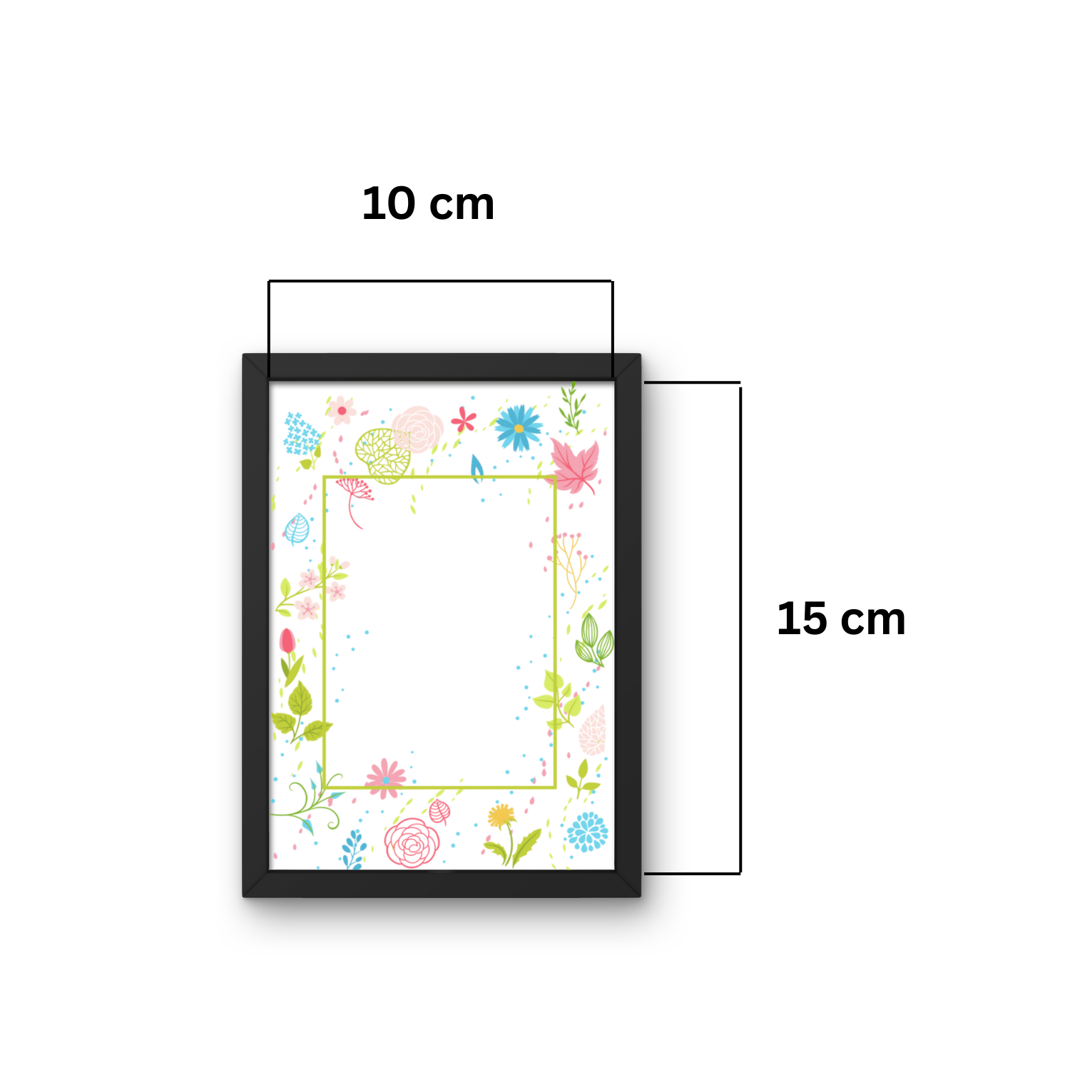 Dimensiune tablou la multi ani mama 10x15 cm, format compact cu rama eleganta
